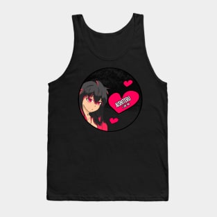 I Love you -Aishiteru Anime Valentines Tank Top